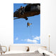 Pararescueman Rappels from Hh-60 Wall Decal Design 1