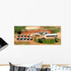 Aerial Overview 554th Red Wall Decal