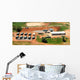 Aerial Overview 554th Red Wall Decal