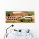 Aerial Overview 554th Red Wall Decal