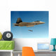 F-22a Raptor Drops Gbu-32 Wall Decal