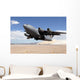 C-17 Globemaster Departs from Wall Decal