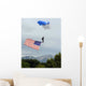 Airman Floats through Sky Wall Decal