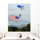 Airman Floats through Sky Wall Decal