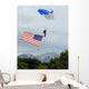 Airman Floats through Sky Wall Decal