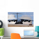 C-17 Globemaster Lands Runway Wall Decal