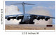 C-17 Globemaster Lands Runway Wall Decal