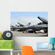 F-16 Fighting Falcons Await Wall Decal