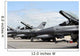 F-16 Fighting Falcons Await Wall Decal