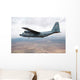 C-130 Hercules Soars through Wall Decal