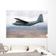 C-130 Hercules Soars through Wall Decal