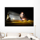 Fireworks Explode over Air Wall Decal Design 1