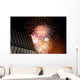 Fireworks Explode over Air Wall Decal Design 2