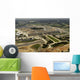 Aerial Photograph Pentagon with Wall Decal Design 2