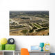 Aerial Photograph Pentagon with Wall Decal Design 2