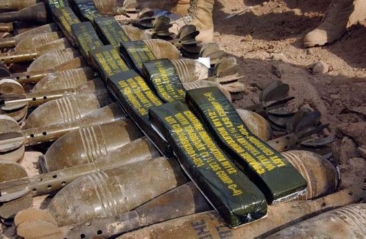 Scattered Artillery Assigned to Wall Decal