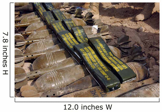 Scattered Artillery Assigned to Wall Decal