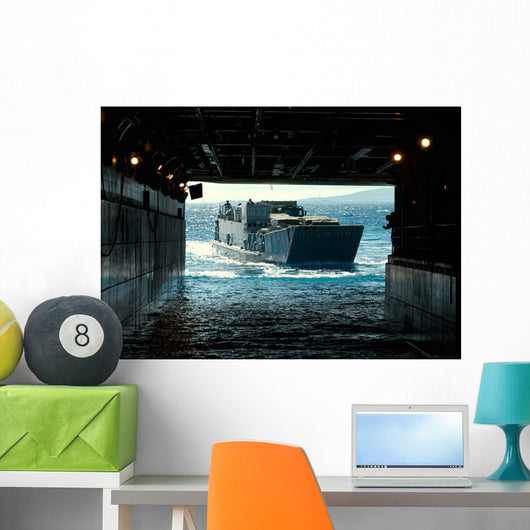 Navy Landing Craft Utility Wall Decal