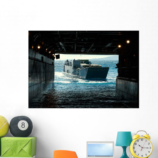 Navy Landing Craft Utility Wall Decal