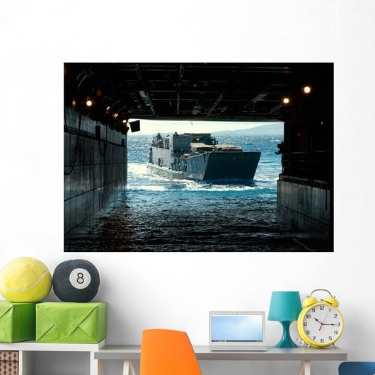 Navy Landing Craft Utility Wall Decal