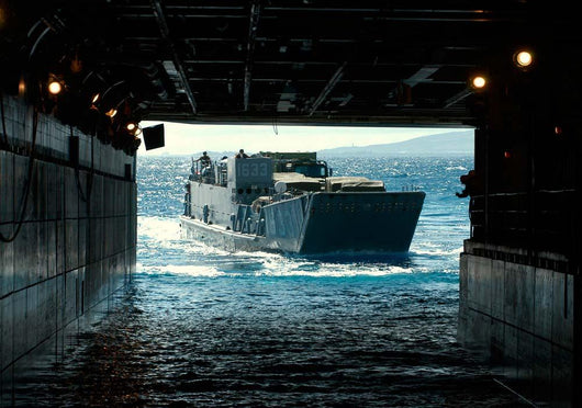 Navy Landing Craft Utility Wall Decal