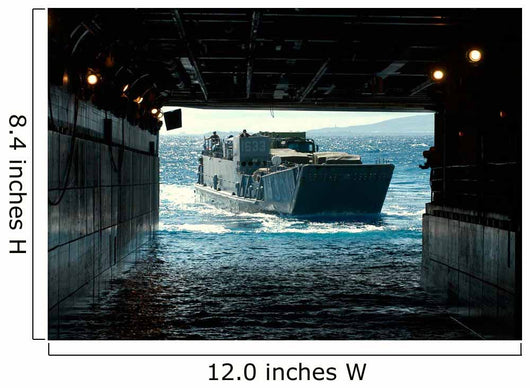 Navy Landing Craft Utility Wall Decal