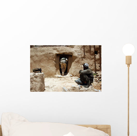 Soldier from National Guard Wall Decal