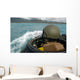 Us Marine Driving Amphibious Wall Decal
