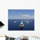 Aircraft Carrier Uss Abraham Wall Decal Design 1
