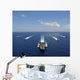 Aircraft Carrier Uss Abraham Wall Decal Design 1