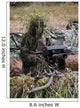 Soldier Manning Mk-19 Automatic Wall Decal