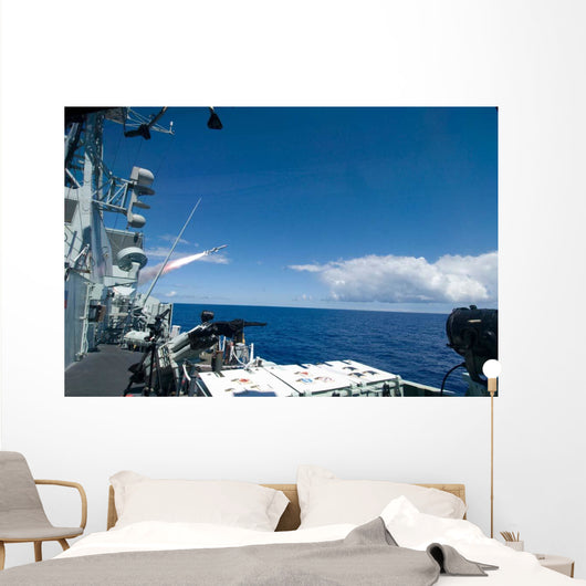 Canadian Frigate Hmcs Regina Wall Decal