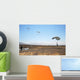 Freefall Parachute Jumpers Approaching Wall Decal