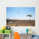 Freefall Parachute Jumpers Approaching Wall Decal