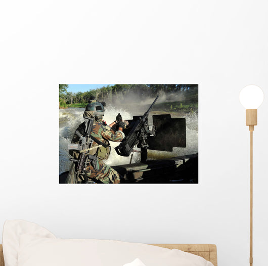 Special Warfare Combatant-craft Crewman Wall Decal Design 1