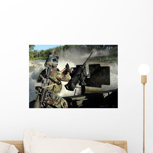 Special Warfare Combatant-craft Crewman Wall Decal Design 1