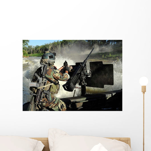 Special Warfare Combatant-craft Crewman Wall Decal Design 1