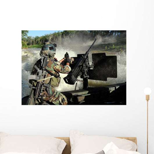 Special Warfare Combatant-craft Crewman Wall Decal Design 1