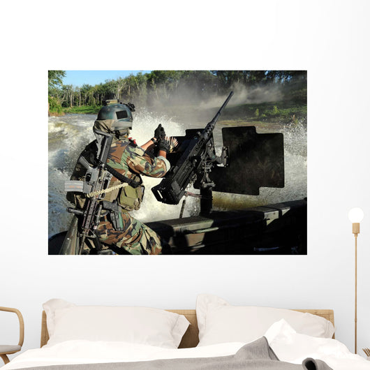 Special Warfare Combatant-craft Crewman Wall Decal Design 1