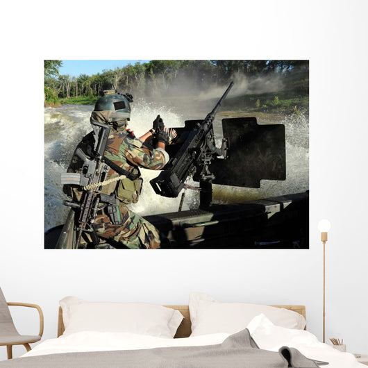 Special Warfare Combatant-craft Crewman Wall Decal Design 1