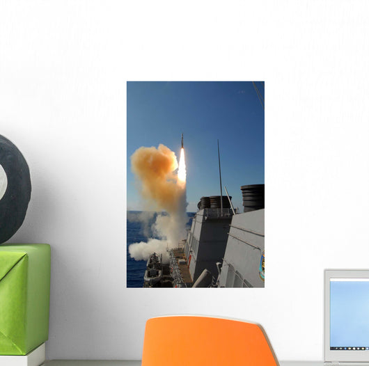 Arleigh Burke-class Guided Missile Wall Decal