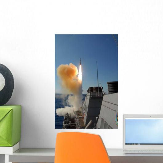 Arleigh Burke-class Guided Missile Wall Decal
