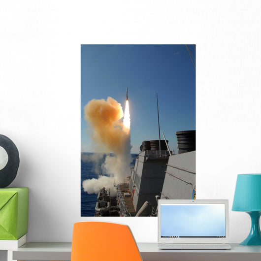 Arleigh Burke-class Guided Missile Wall Decal