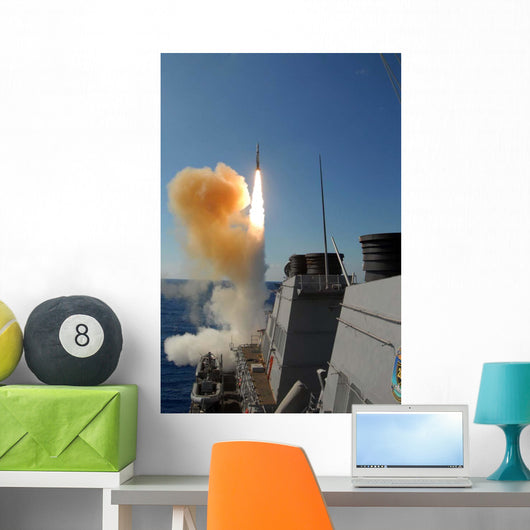 Arleigh Burke-class Guided Missile Wall Decal