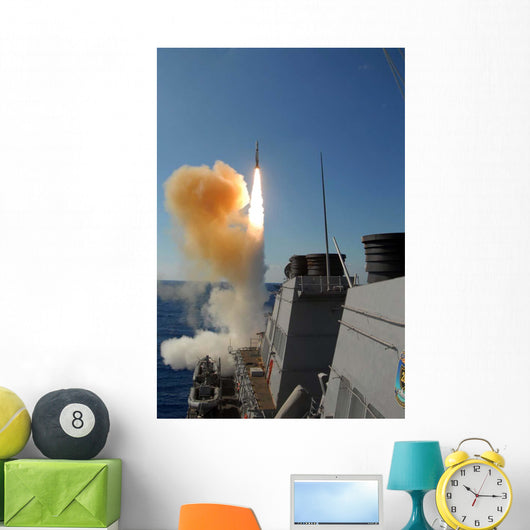 Arleigh Burke-class Guided Missile Wall Decal