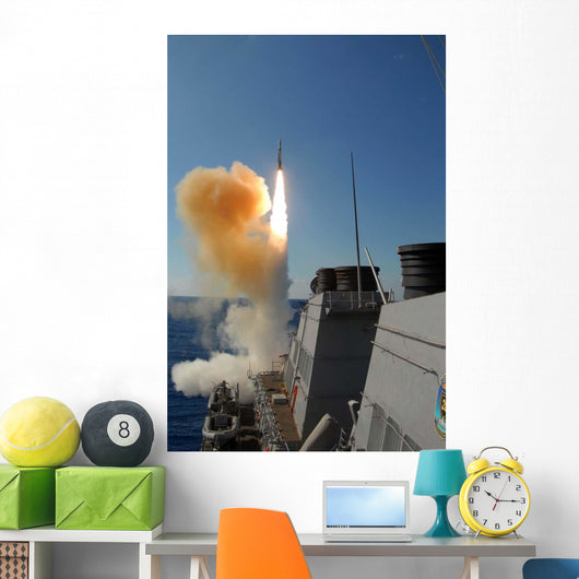 Arleigh Burke-class Guided Missile Wall Decal