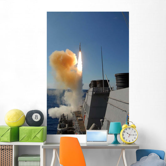 Arleigh Burke-class Guided Missile Wall Decal