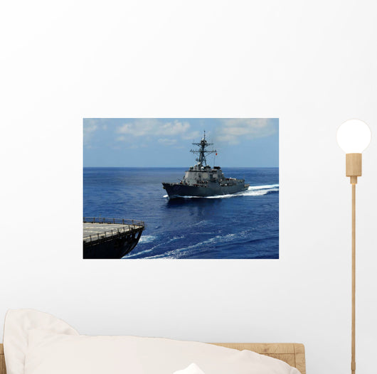 Guided-missile Destroyer Uss Preble Wall Decal