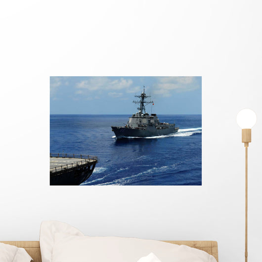 Guided-missile Destroyer Uss Preble Wall Decal