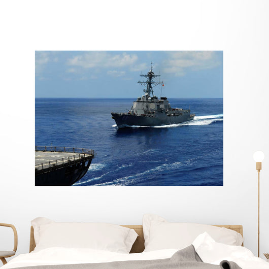 Guided-missile Destroyer Uss Preble Wall Decal